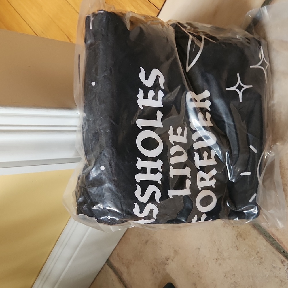 - Assholes Live Forever Blanket ALF